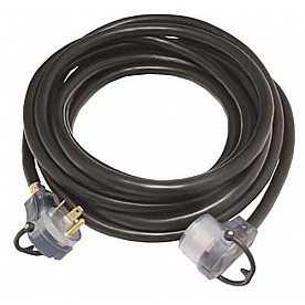 Valterra Mighty Cord 30Amp Extension Cord with Handles and LED, 50′, Bulk