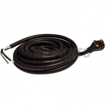 Valterra Mighty Cord Black 30 Amp Power Cord 25′ Length - A10-3025ENDBK -2