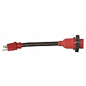 Valterra Power Cord Adapter, 15 Amp Male To 30 Amp Female, 12 inch Dog Bone - A10-1530DVP