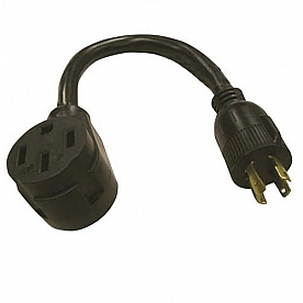 Valterra RV 50M/ 30F Power Cord Adapter 12 inch, Twist Lock - A10-G30450VP 