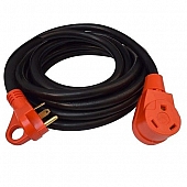 Valterra RV Extension Cord, 30 Amp, 25', Black