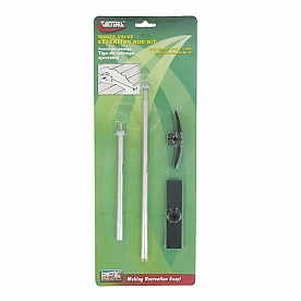 Valterra Waste Valve Extension Rod Kit - Adjust 4 to 9 Inch - T1046-12VP