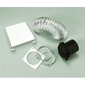 Clothes Dryer Vent Installation Kit Splendide chrome