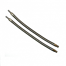 Wheel Master Valve Stem Extension 15 inch Straight Stainless Steel Set Of 2