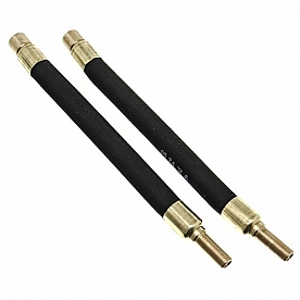 Wheel Master Valve Stem Extension Ply Rubber, Hub Mount Set Of 2 - 8006