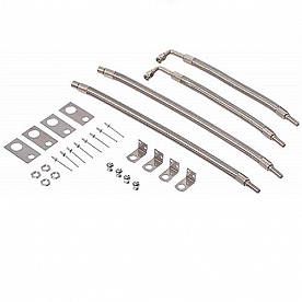 Wheel Master Valve Stem Extension for 16 Inch To 19-1/2 Inch Diameter Wheels Set of 4 - 80012