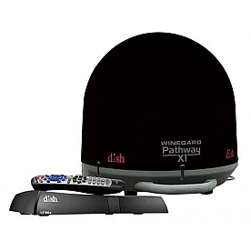 Winegard Dish Playmaker Dual Portable Satellite TV Antenna - Black - PA2035R