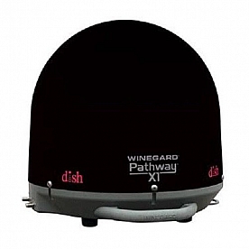 Winegard Pathway X1 Portable Truck Satellite TV Antenna - Black - PA-2035