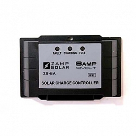 Zamp Solar Digital Battery Charger Controller 8 Amp 40 Watts - ZS-8AW-PP