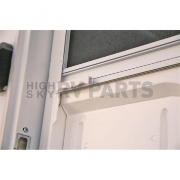 Screen Door Handle White Set of 2 Molded Plastic-1