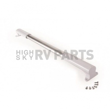 Screen Door Push Bar Adjustable 21-1/4 inch To 28-5/8 inch White-2