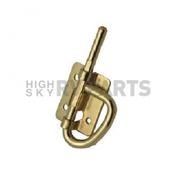 Access Door Latch Bunk Latch Brass With Flat Strike-4