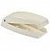 JR Products Baggage Door Catch Colonial White - Set Of 2 