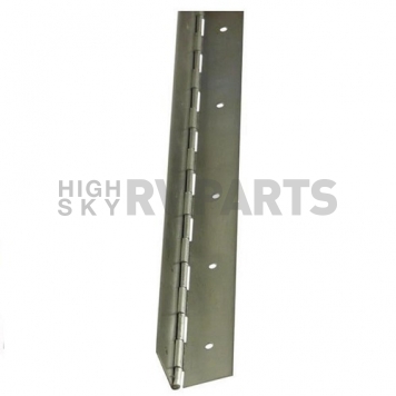 Elkhart Door Hinge Aluminum - Piano Style - 2-1/4 inch x 48 inch - ETD 387-1