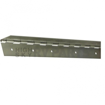 Elkhart Door Hinge Aluminum - Piano Style - 2-1/4 inch x 48 inch - ETD 387-2