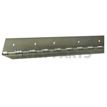 Elkhart Door Hinge Aluminum - Piano Style - 2-1/4 inch x 48 inch - ETD 387-3