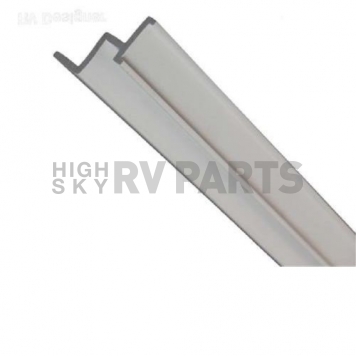 Window Curtain Track Ceiling Mount - 96 inch Length White-3