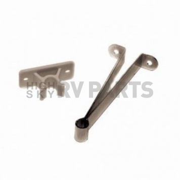 RV Entry Door Holder C-Clip Type Silver 3 inch-2