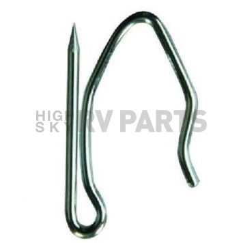 Window Curtain Hook Pin On Style Stainless Steel - Set Of 14 - 81545-2