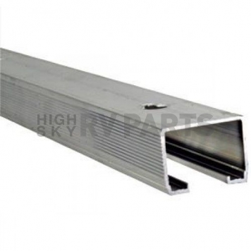 Interior Door Track - Plastic Silver 72 inch Length-1