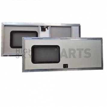 RV Entry Door Fiber Glass Skin Polar White 26 inch x 72 inchAP Products-2