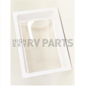 Icon Skylight Inner Dome Clear ABS Plastic Opening  22 inch x 14 inch - 01981-2