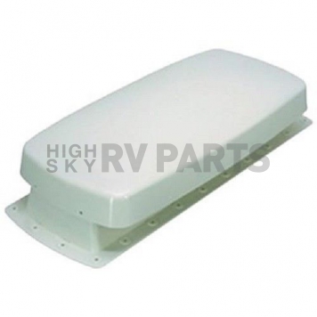 RV Refrigerator Vent Cover Plastic Off White 22 inch x 9-3/4 inch-1
