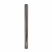 AP Products Table Leg Tubular Chrome Plated Aluminum 25-1/2 inch Length - 013-926