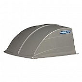 Camco Roof Vent Cover, Exterior Mount Dome Type, Silver