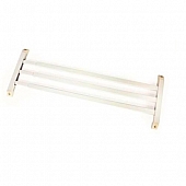 Screen Door Aluminum Push Bar - Three Bar Style - Adjustable 20 inch To 32 inch