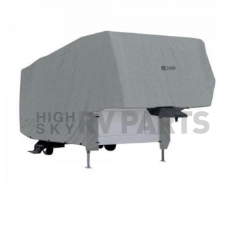 Classic Accessories PolyPRO 1 Fifth Wheel Cover - 26' - 29' RVs Gray