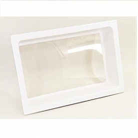 Icon Skylight Inner Dome Clear ABS Plastic Opening  22 inch x 14 inch - 01981