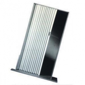 RV Interior Door Pleated Folding Door Ivory 36 inch x 75 inch