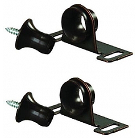 RV Cabinet Door Aluminum Bull Dog Catch - Pack of 2 - 70305