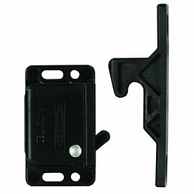 RV Cabinet Door Catch Black - 70435