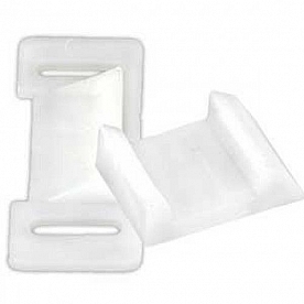 RV Cabinet Drawer Remove Stop  White - Set of 2 - 71005