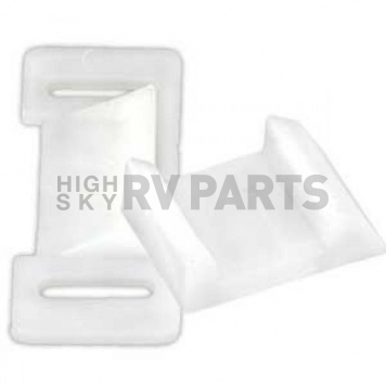 RV Cabinet Drawer Remove Stop  White - Set of 2 - 71005