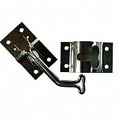 Door Catch 45 Degree T-Style Stainless Steel