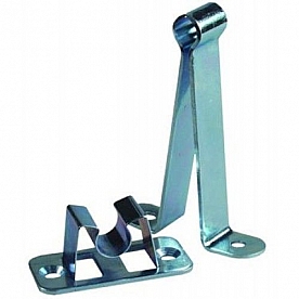 Door Catch C-Clip Style 3 inch Zinc Plated