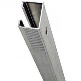 Interior Door Track - Plastic Silver 72 inch Length