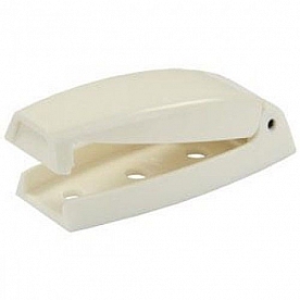 JR Products Baggage Door Catch Colonial White - Set Of 2 