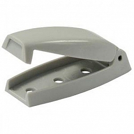 JR Products Baggage Door Catch Gray - Set Of 2