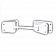 JR Products Door Catch Ball End Style Polar White Plastic 4 inch - 10465