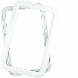 JR Products Entry Door Window Frame, White - 11011