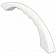 JR Products Exterior Grab Bar 9-7/8 inch Length Curved White Plastic 482-A-2-A