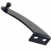 JR Products Multi Purpose Lift Support Bracket, Left Curved 10mm Ball Stud 2 Holes