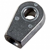 Multi Purpose Lift Support End Fitting 0.328 inch Through Hole Diameter Set Of 2