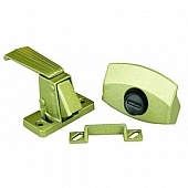 JR Products RV Entry Door Latch Non-Locking Gold - 20515