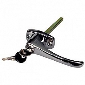 T-Handle Replacement For Truck Caps Bed Covers Tool Boxes Chrome Plated