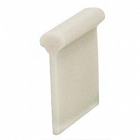 JR Products Window Curtain Tab Glider Type C White - Set of 14 - 81285